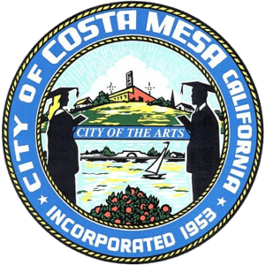 City badge of Costa Mesa