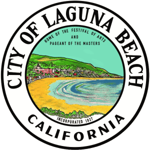City badge of Laguna Beach