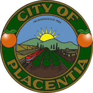 City badge of Placentia